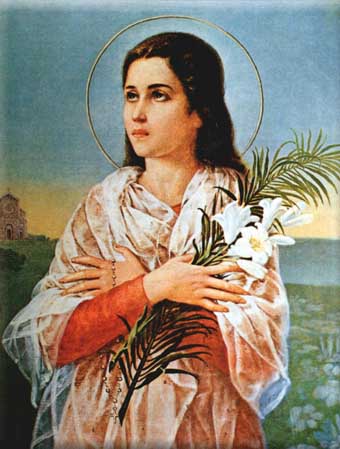 Imagem do santo do dia