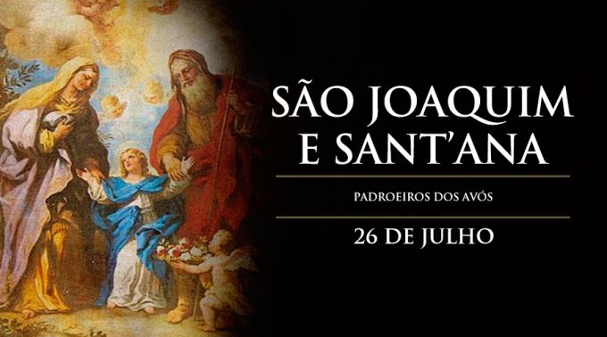 Hoje a Igreja celebra São Joaquim e Sant'Ana, padroeiros dos avós ...
