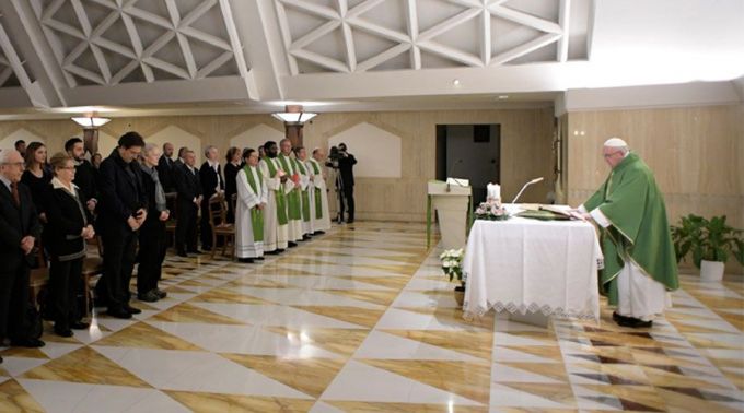 Papa pede aos cristãos que sejam testemunhas do Evangelho sem esperar recompensas Papa pede aos cristãos que sejam testemunhas do Evangelho sem esperar recompensas