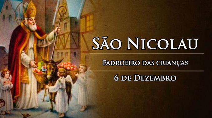 Hoje a Igreja celebra São Nicolau, padroeiro das crianças Hoje a Igreja celebra São Nicolau, padroeiro das crianças