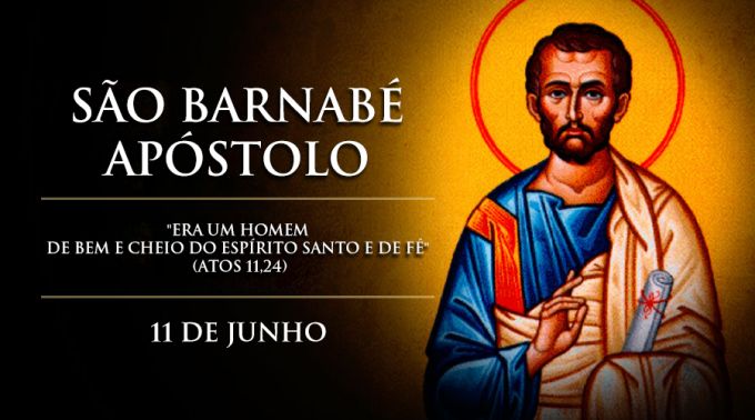 Hoje é celebrado São Barnabé Apóstolo, o “Filho da Consolação” Hoje é celebrado São Barnabé Apóstolo, o “Filho da Consolação”