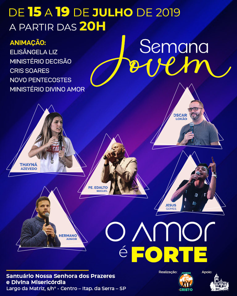 II Semana Jovem no Santuário II Semana Jovem no Santuário