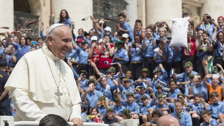 5.000 Escoteiros europeus com o Papa em agosto 5.000 Escoteiros europeus com o Papa em agosto
