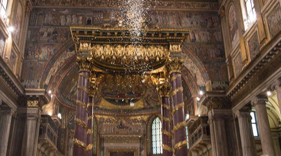 Roma comemora o “milagre da neve” na Basílica de Santa Maria Maior Roma comemora o “milagre da neve” na Basílica de Santa Maria Maior