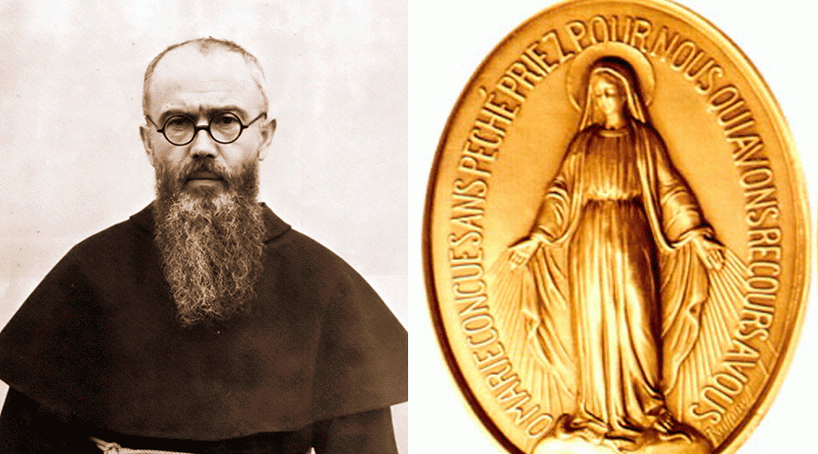 Medalha milagrosa: A arma de evangelização de São Maximiliano Kolbe Medalha milagrosa: A arma de evangelização de São Maximiliano Kolbe