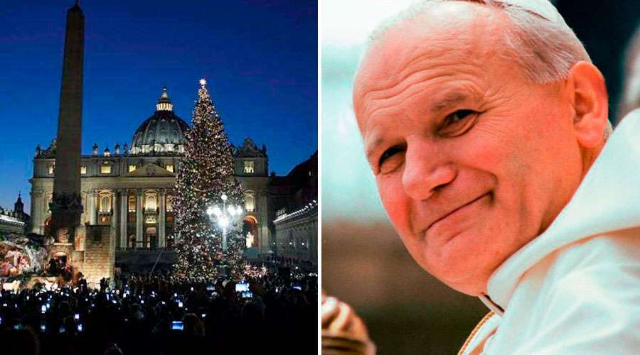 Árvore de Natal do Vaticano terá estreita ligação com São João Paulo II este ano Árvore de Natal do Vaticano terá estreita ligação com São João Paulo II este ano