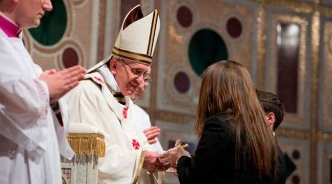 Hoje faz 8 anos que o Papa Francisco tomou posse como Bispo de Roma Hoje faz 8 anos que o Papa Francisco tomou posse como Bispo de Roma